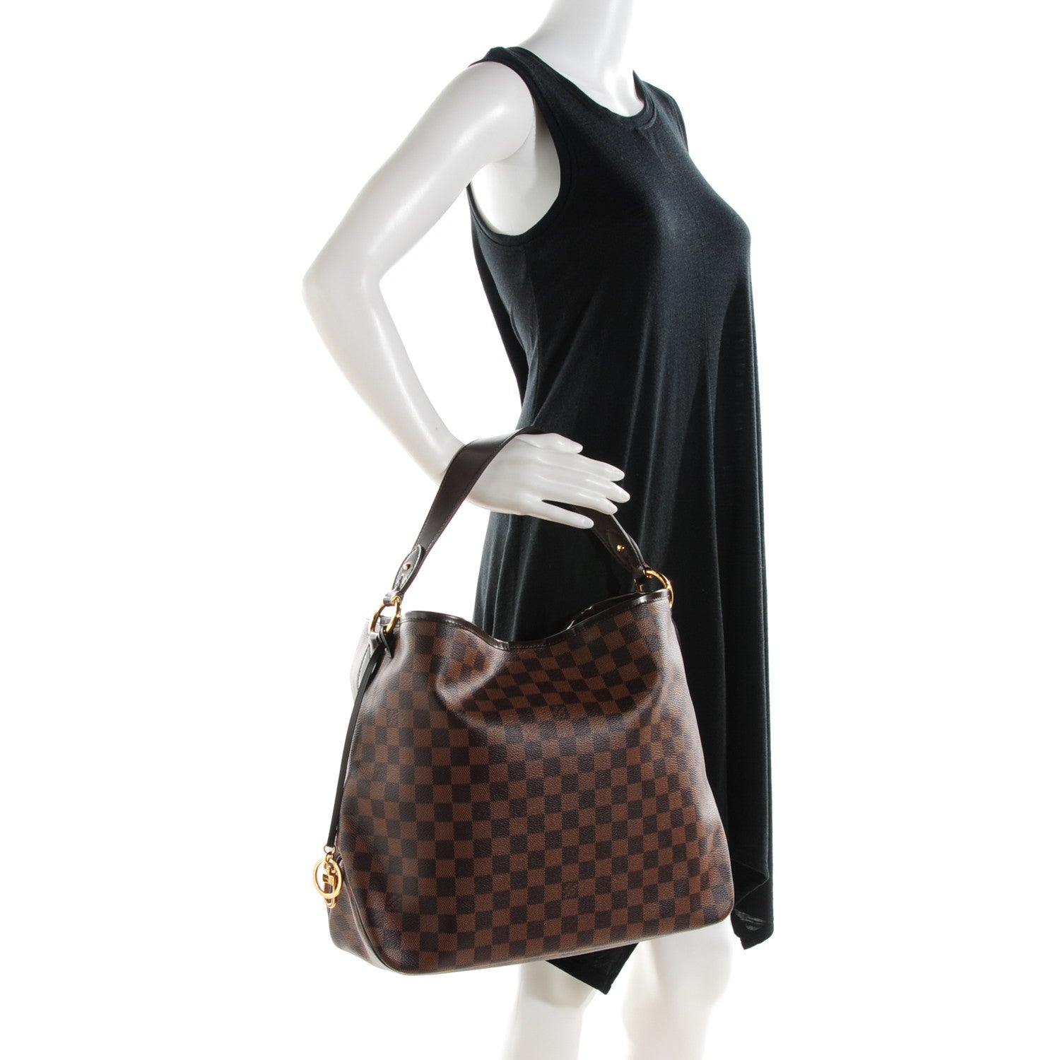 Louis Vuitton Damier Ebene Delightful MM 2 of 7