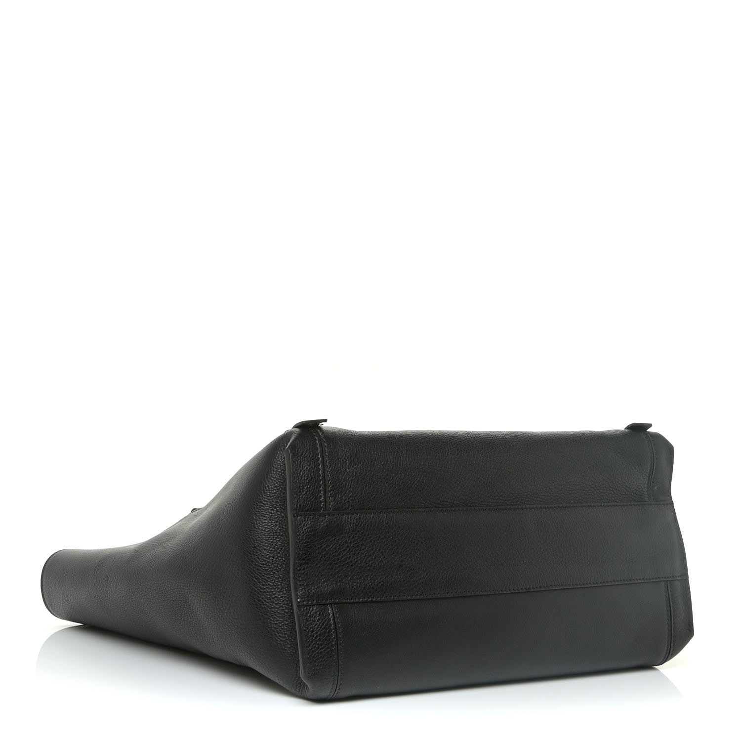 Chloe Smooth Calfskin Medium Milo Shopping Tote Black 4 of 12