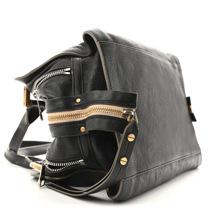 Chloe Goatskin Large Dalston Satchel Black 8 of 16