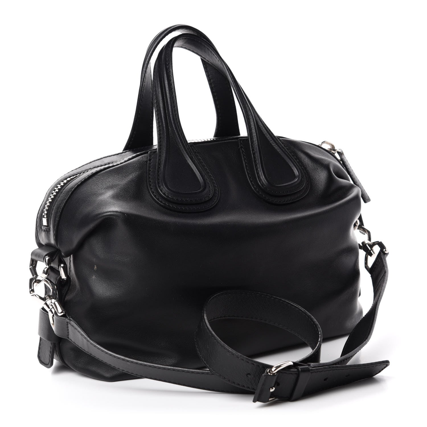 Givenchy Calfskin Star Embellished Small Nightingale Black 3 of 13