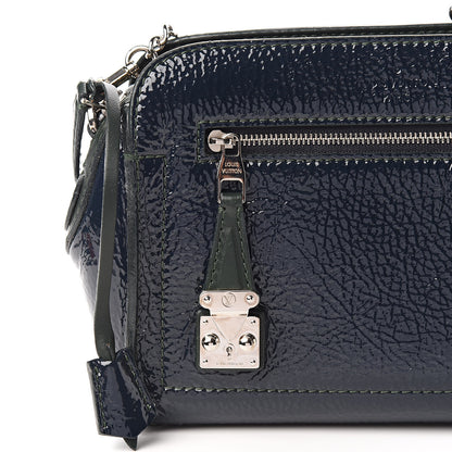 Louis Vuitton Vernis Deerskin Bonded Chain Pochette Marine 9 of 9