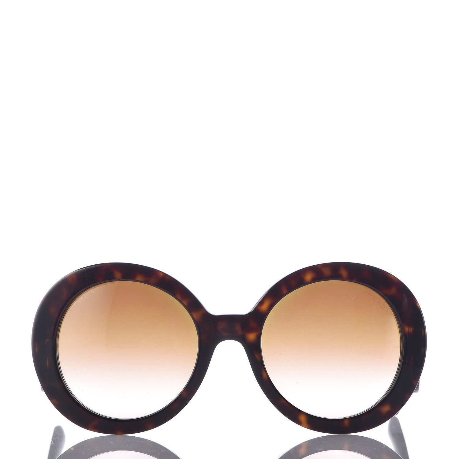 Prada Baroque Sunglasses SPR 27N Black Horn 2 of 6