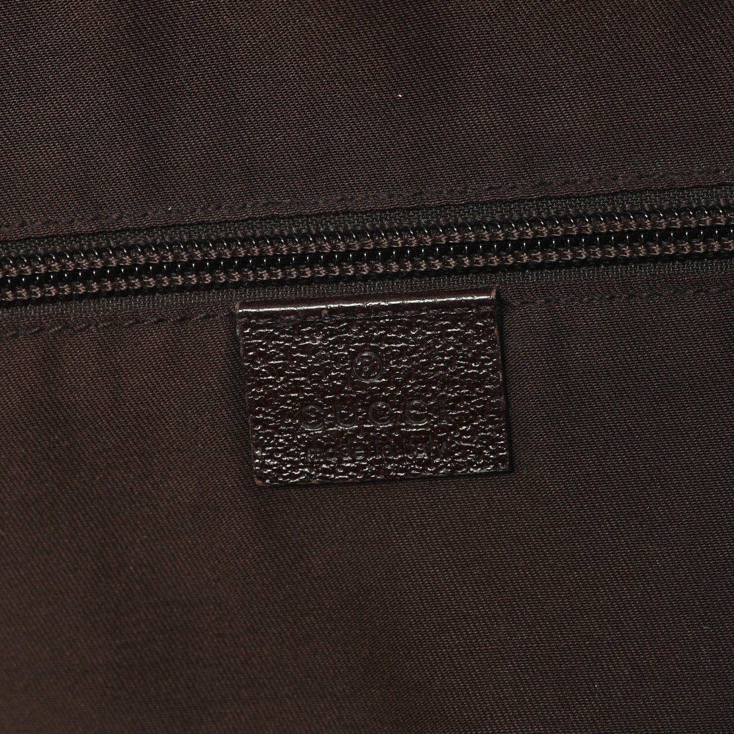 Gucci Monogram Web Carry On Tote Dark Brown 6 of 12