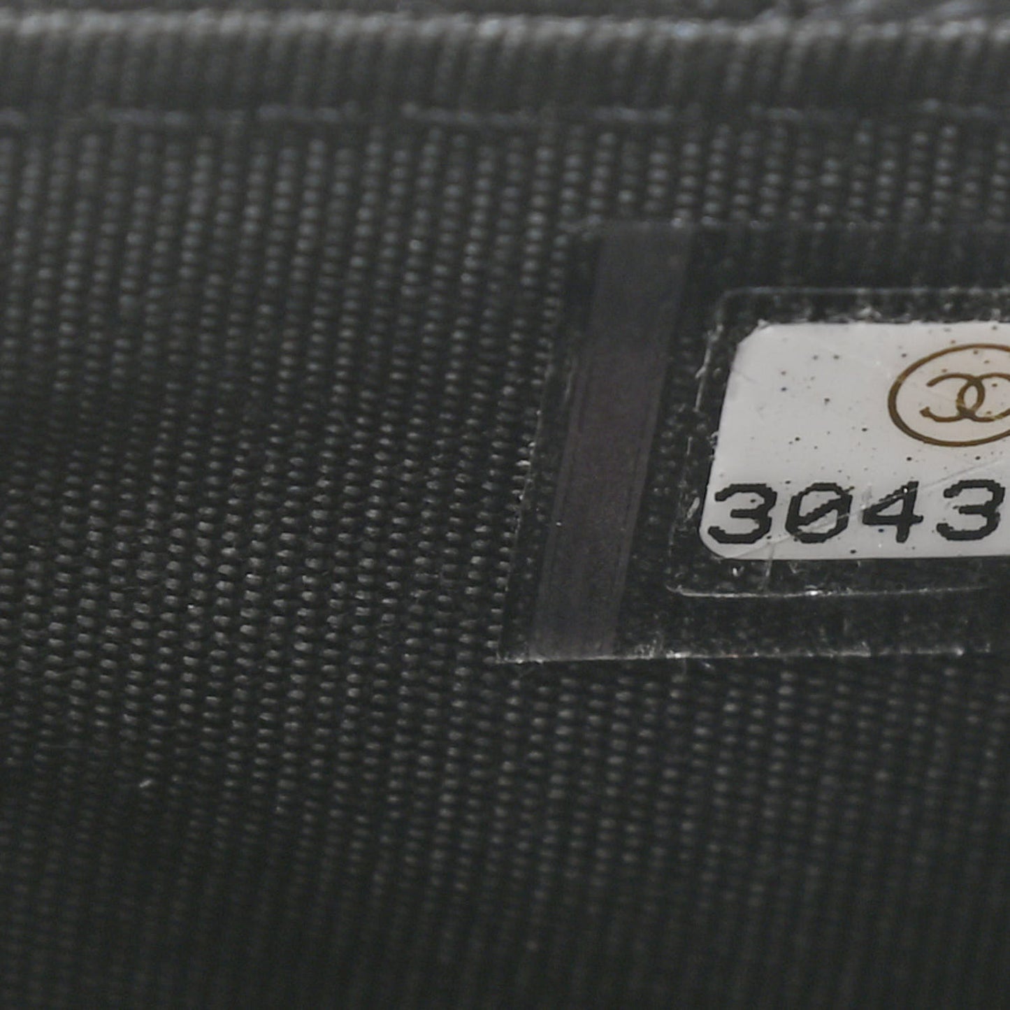 Lambskin Quilted CC Button Flap Card Holder Black