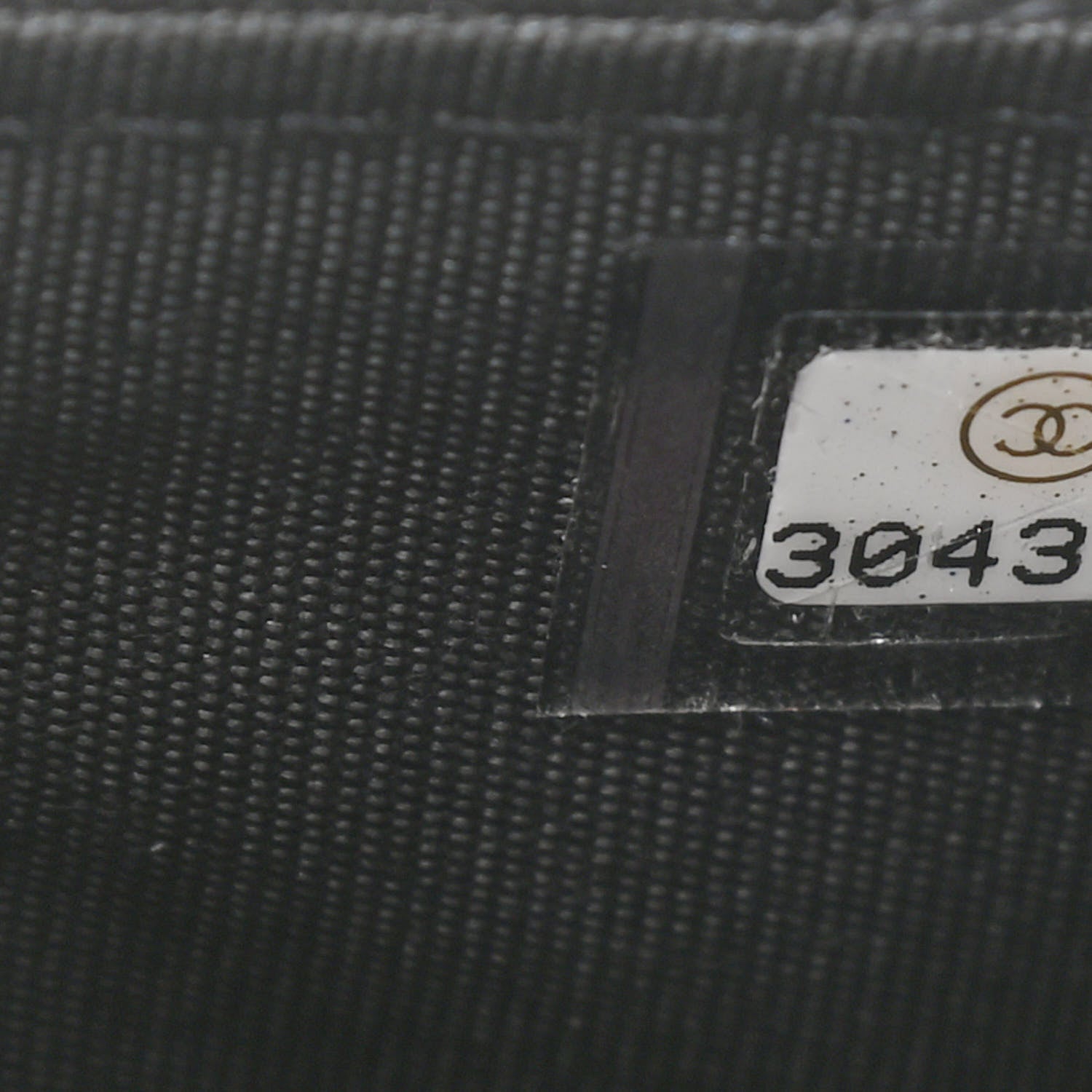 Chanel Lambskin Quilted CC Button Flap Card Holder Black 9 of 9