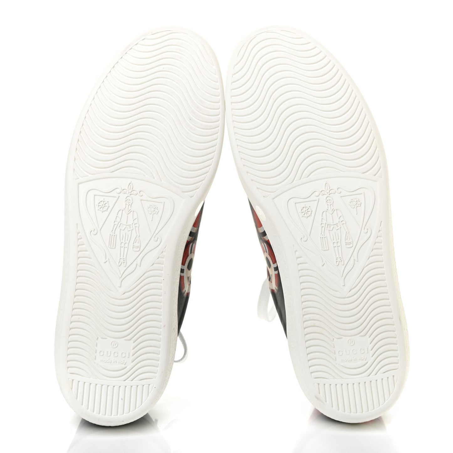Calfskin Kingsnake Mens Ace Sneakers 6 Black Multicolor