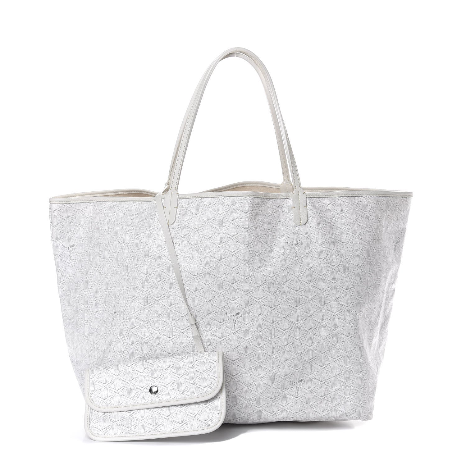 Goyard Goyardine Saint Louis GM White 1 of 19