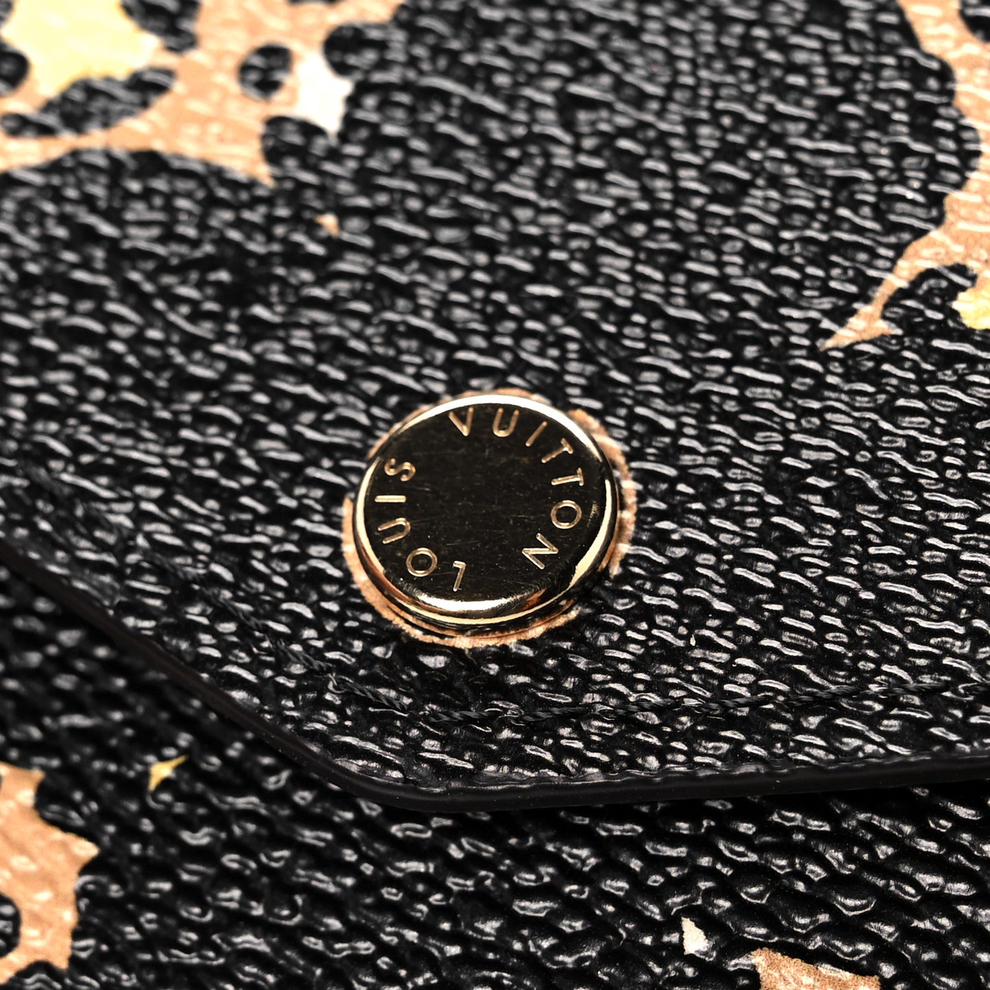 Monogram Giant Jungle Sarah Wallet Black
