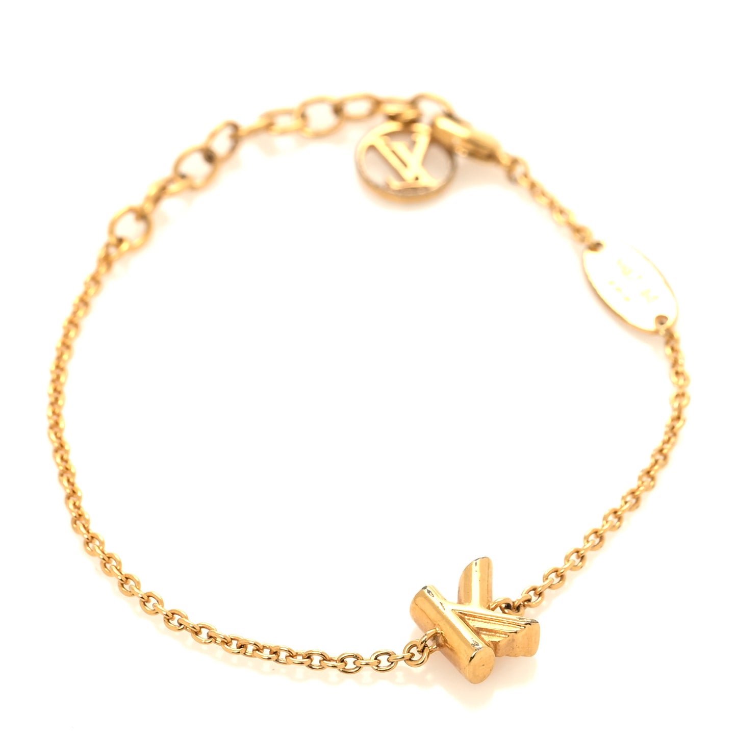 LV And Me Letter K Bracelet Gold