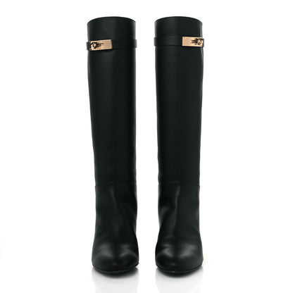 Hermes Heritage Calfskin Story Boots 36 Black 2 of 8