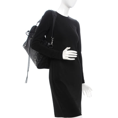 Balenciaga Agneau Classic Silver Hardware City Black 2 of 8