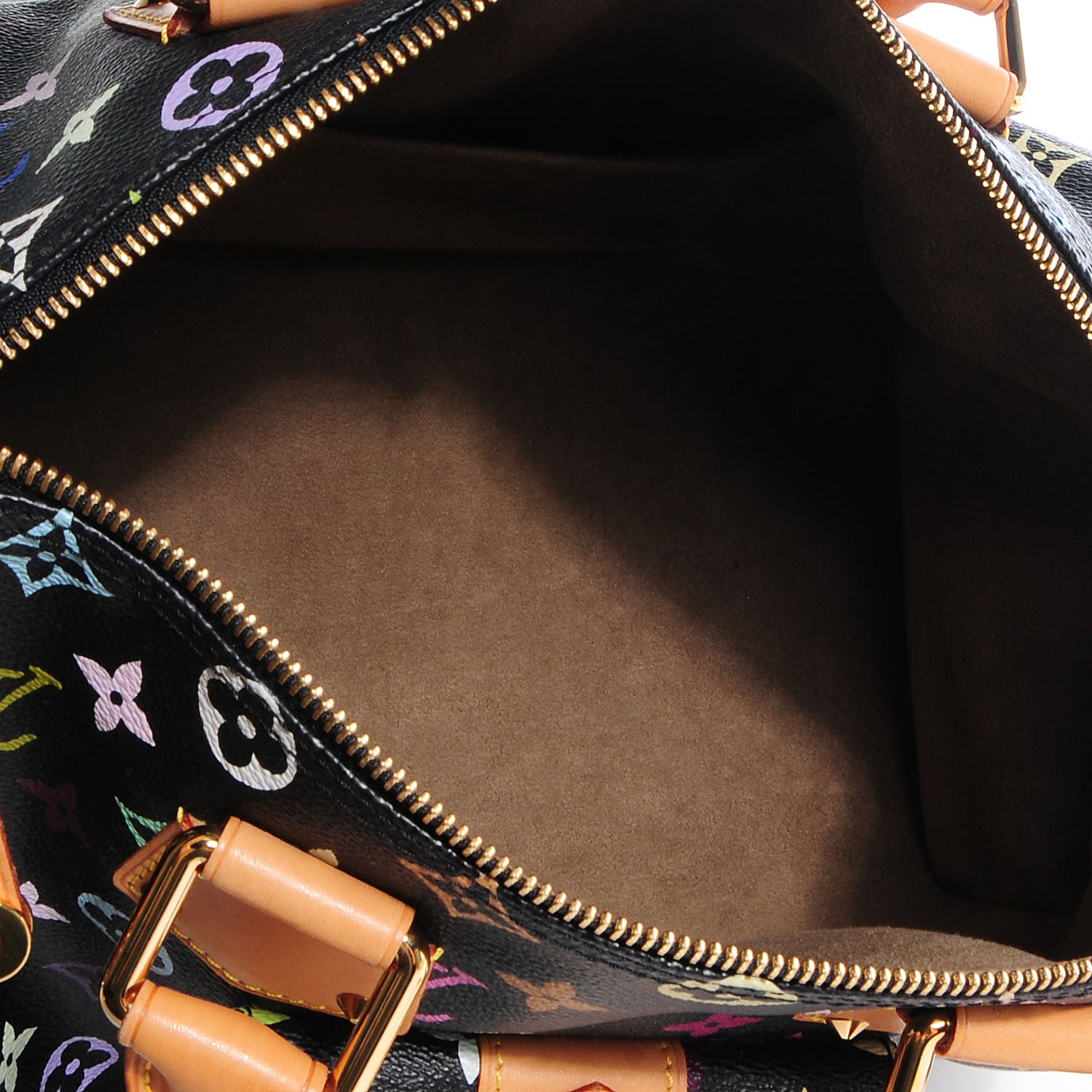 Louis Vuitton Monogram Multicolor Speedy 30 Black 5 of 7