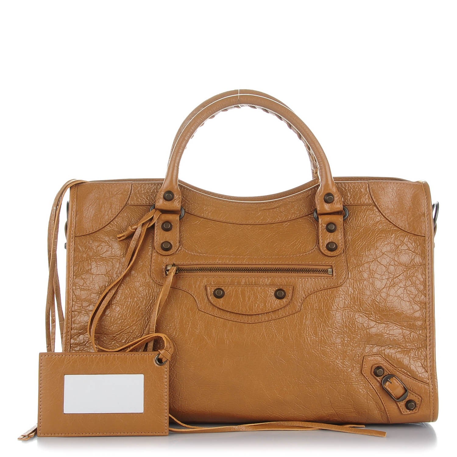 Balenciaga Agneau Classic Hardware City Marron Cannelle 1 of 7