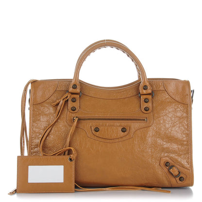 Balenciaga Agneau Classic Hardware City Marron Cannelle 1 of 7