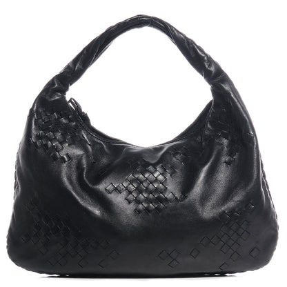Bottega Veneta Nappa Intrecciato Medium Veneta Hobo Black 1 of 8
