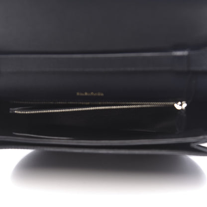 Balenciaga Signature Grained Calfskin Logo S Ville Day Bag Bleu Tempete Jaune 5 of 12