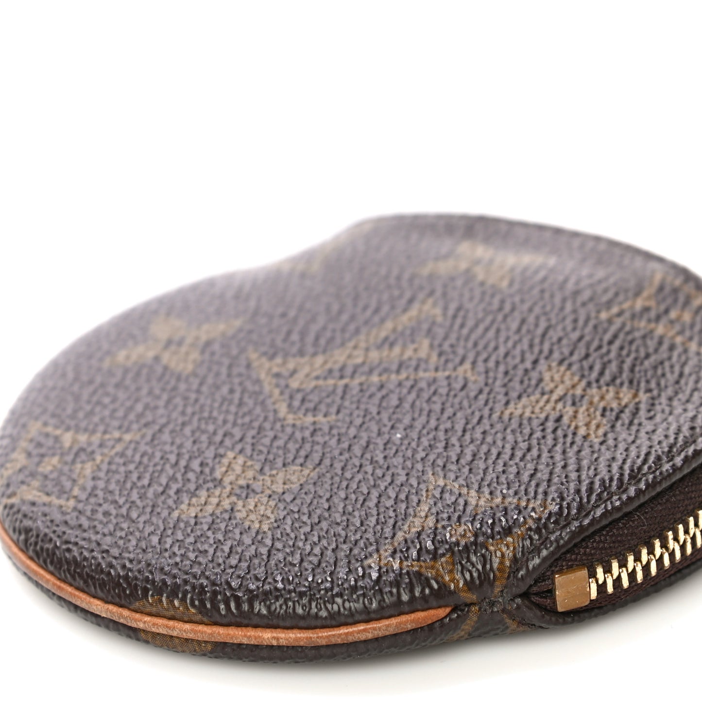 Monogram Round Coin Purse