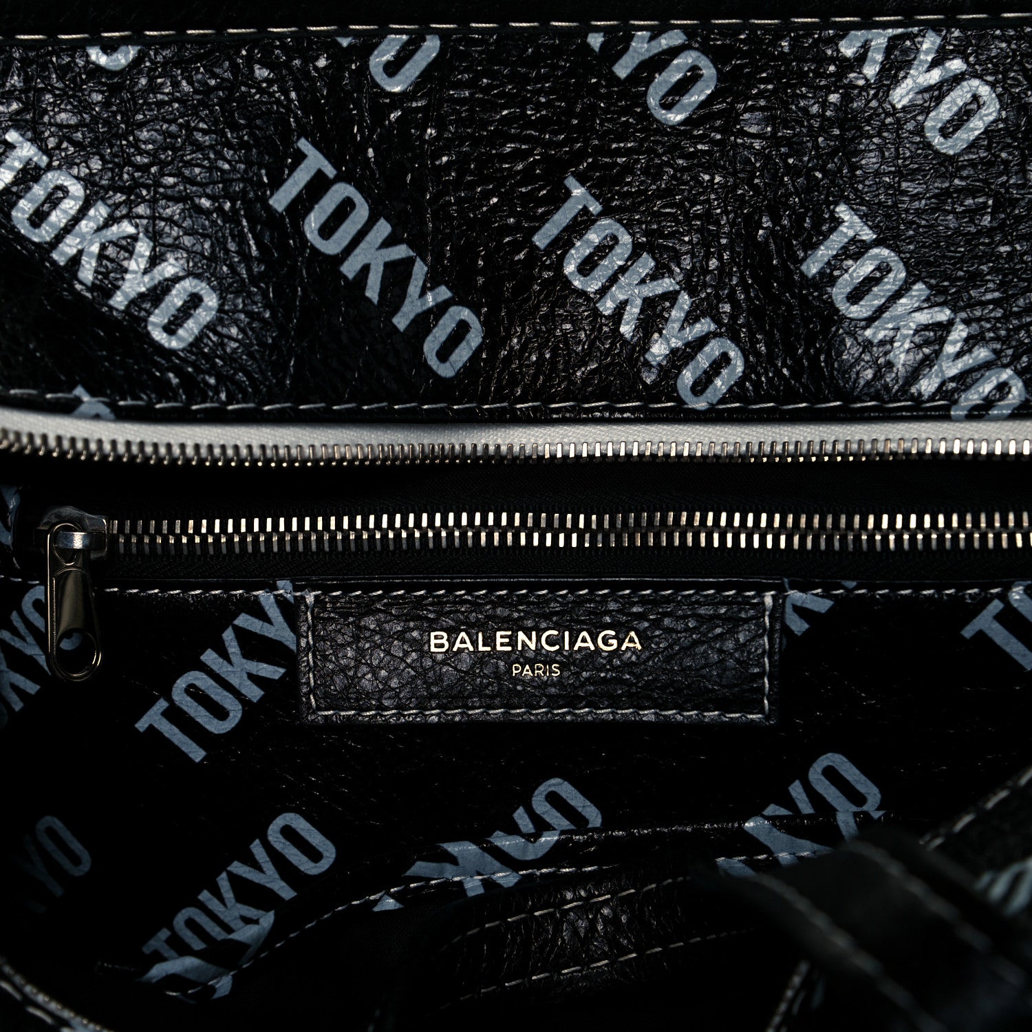 Balenciaga Agneau Arena Tokyo Print S Bazar Shopper Tote Mulitcolor 13 of 15