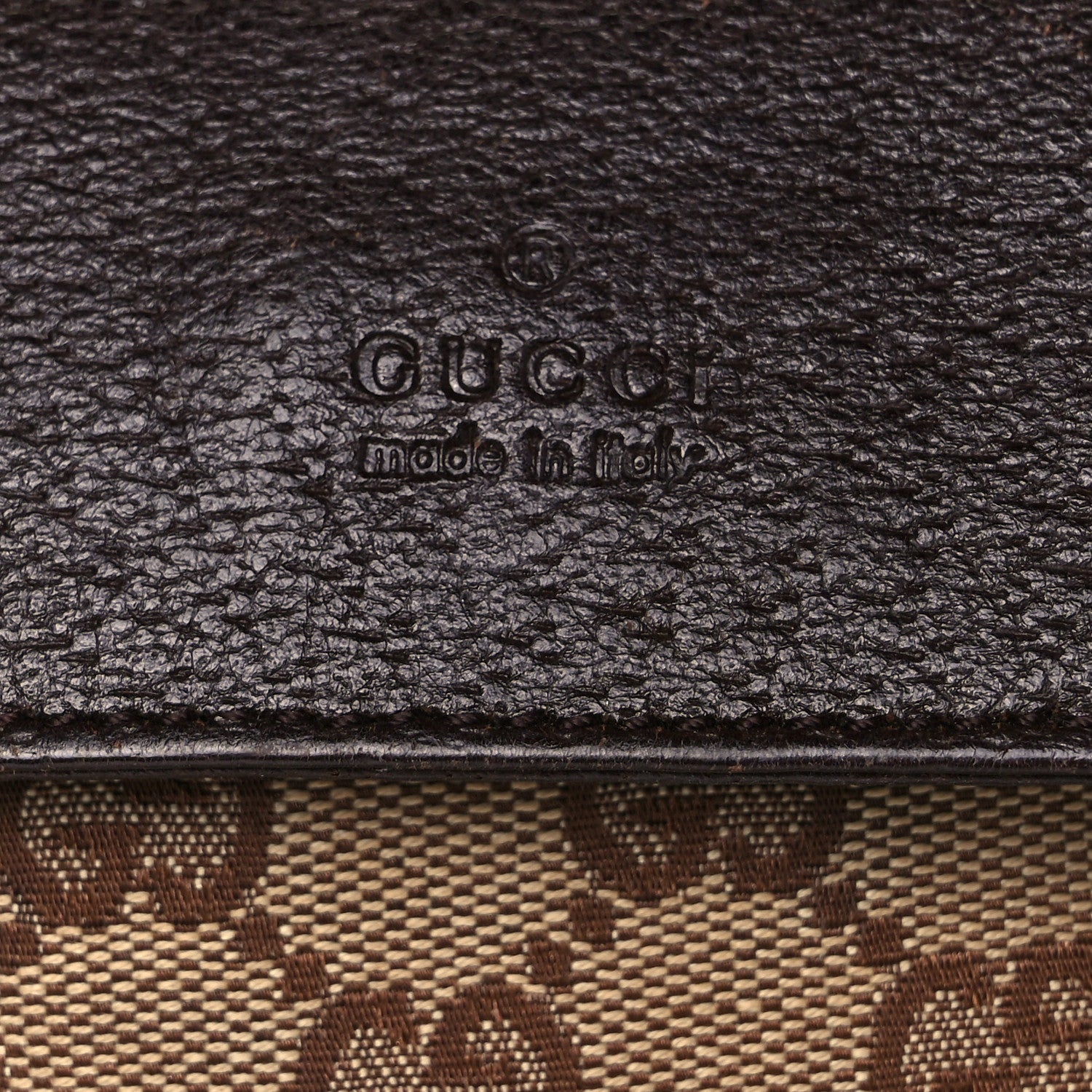 Gucci GG Monogram Web Double Pocket Belt Bag Ebony 7 of 10