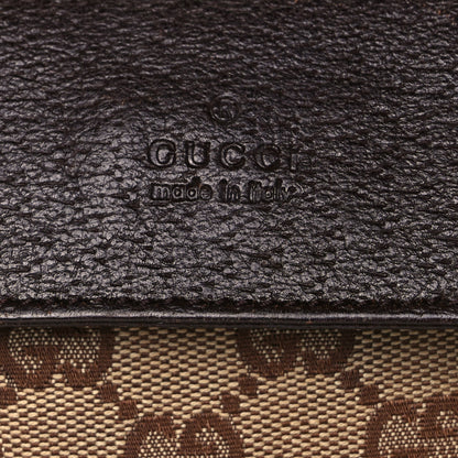 Gucci GG Monogram Web Double Pocket Belt Bag Ebony 7 of 10
