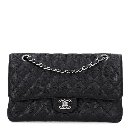 Chanel Caviar Quilted Medium Double Flap Black 1 of 10