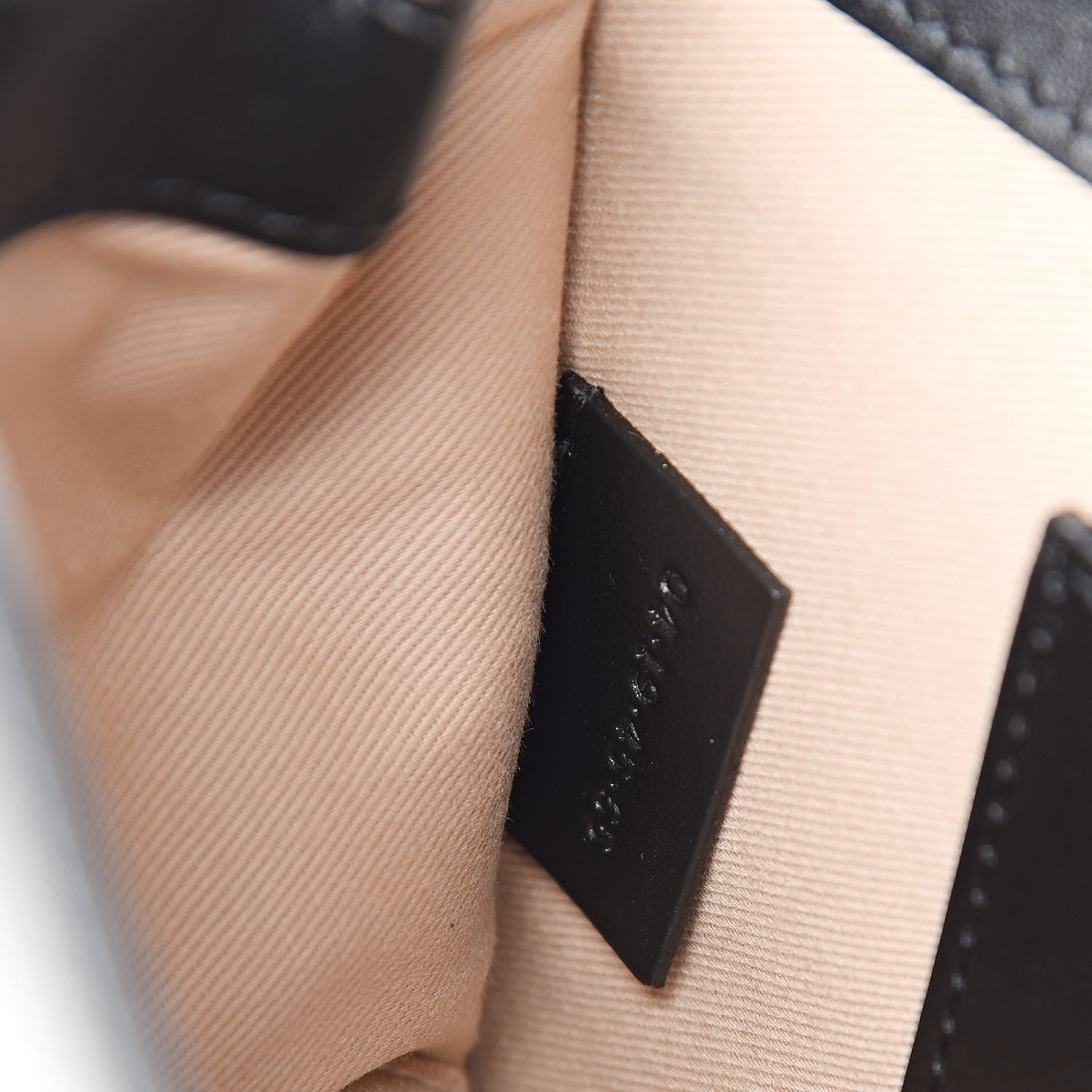 Chloe Calfskin Suede C Clutch With Chain Black 7 of 10