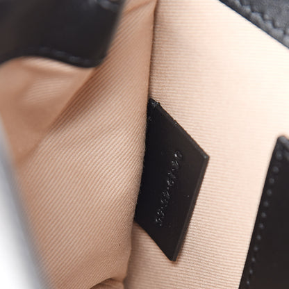 Chloe Calfskin Suede C Clutch With Chain Black 7 of 10