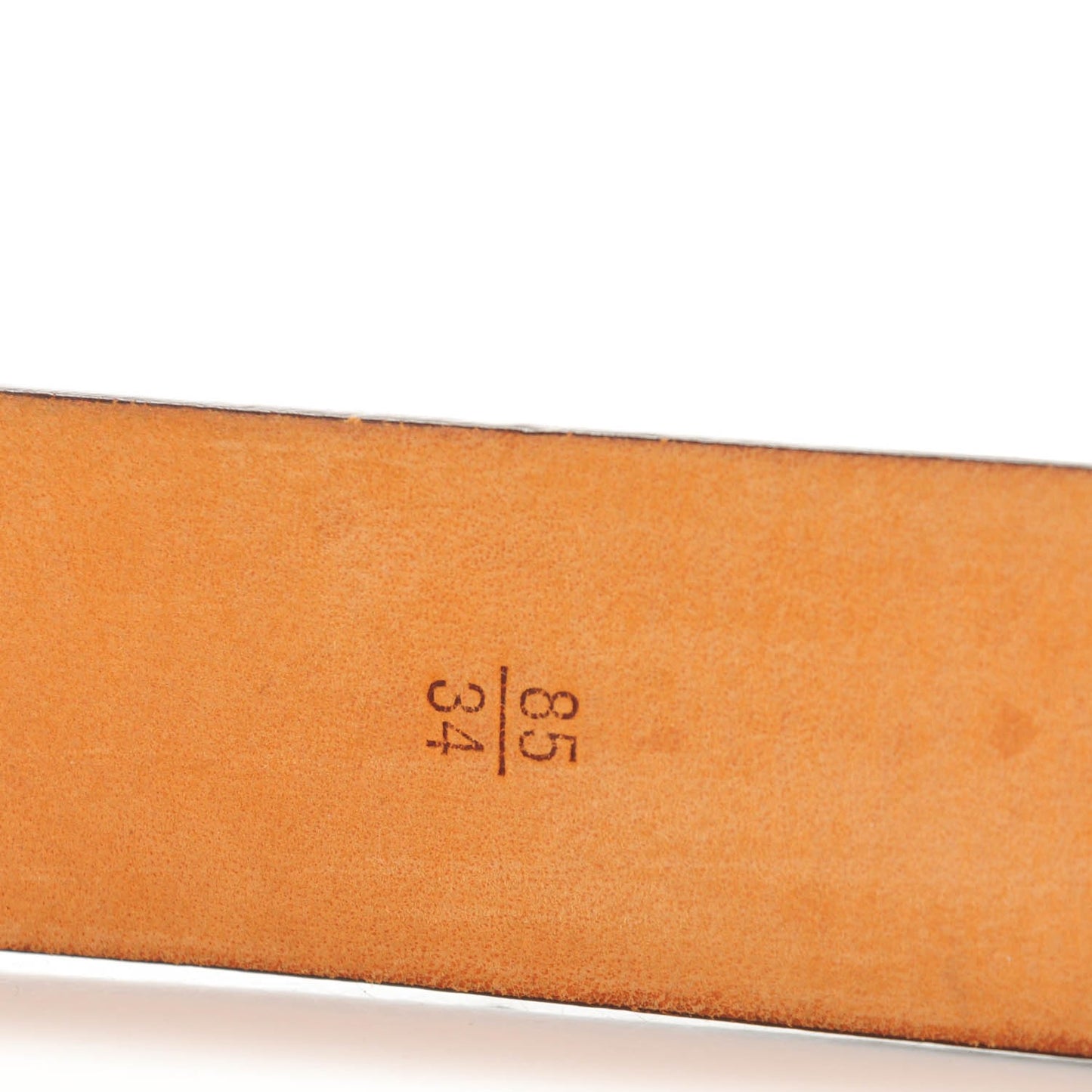 Monogram Ceinture Belt Gold Buckle 85 34