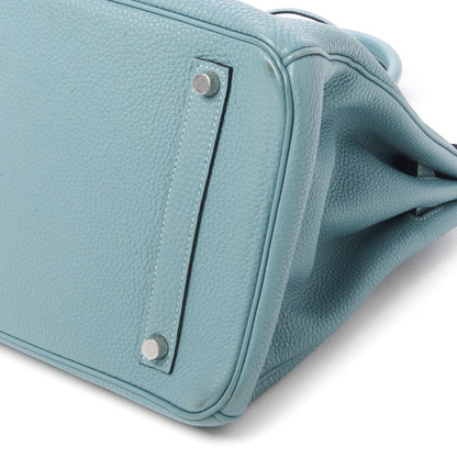 Hermes Togo Birkin 35 Ciel 8 of 33