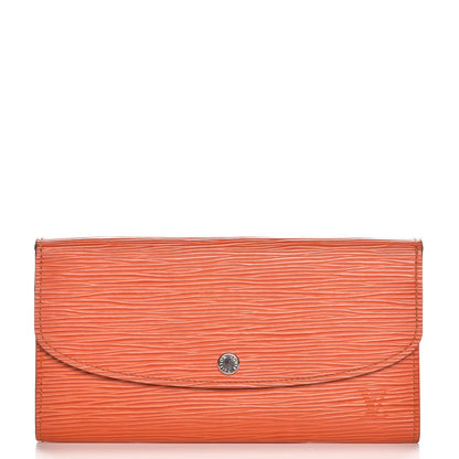 Louis Vuitton Epi Emilie Wallet Coquelicot 1 of 7