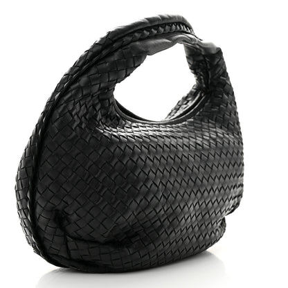 Bottega Veneta Nappa Intrecciato Medium Belly Veneta Hobo Black 3 of 9