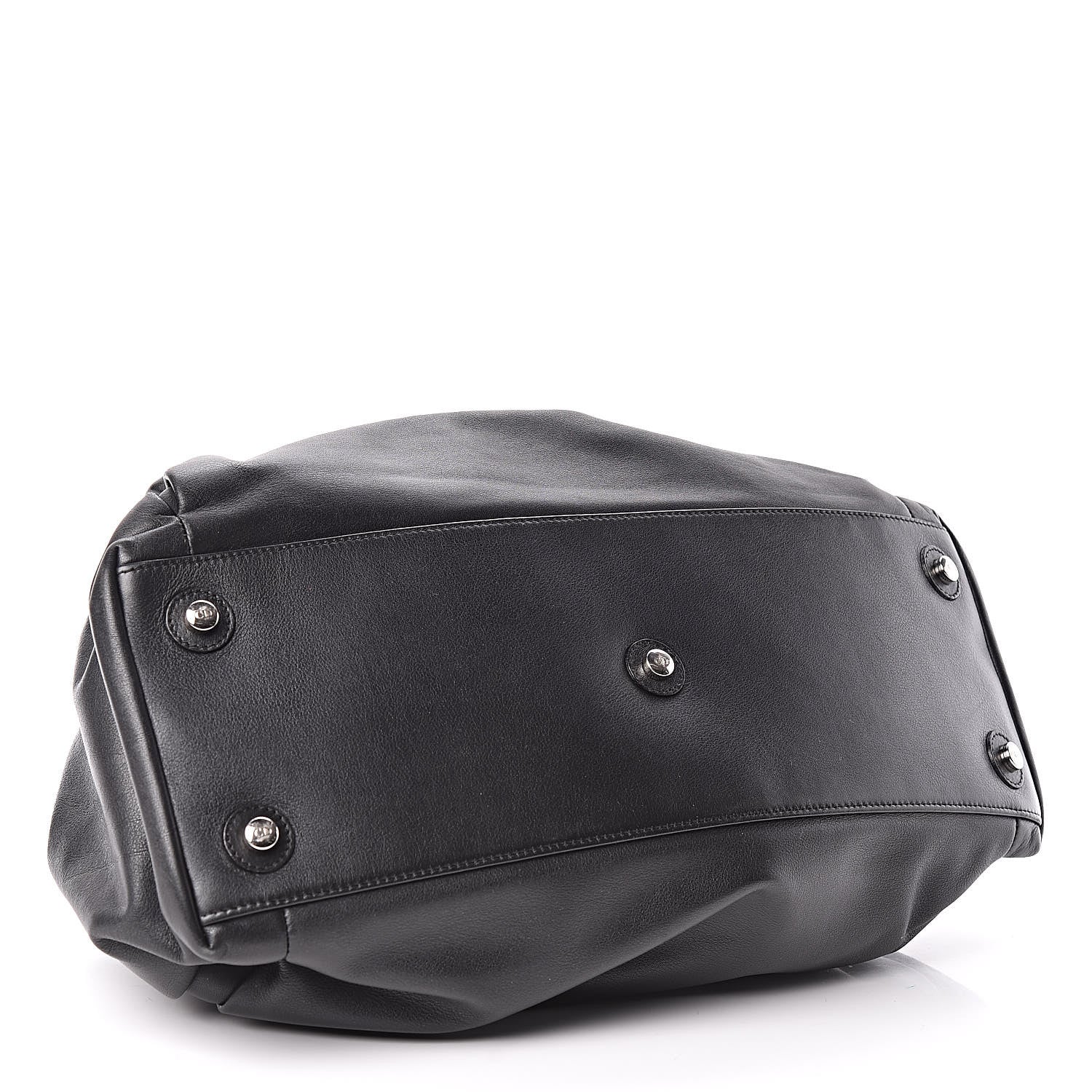 Christian Dior Lambskin Medium Le Trente Tote Black 4 of 10