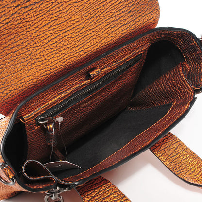 3.1 Phillip Lim 3.1 Metallic Leather Mini Pashli Satchel Copper 5 of 11