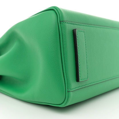 Versace Calfskin Large La Medusa Bag Green 9 of 10