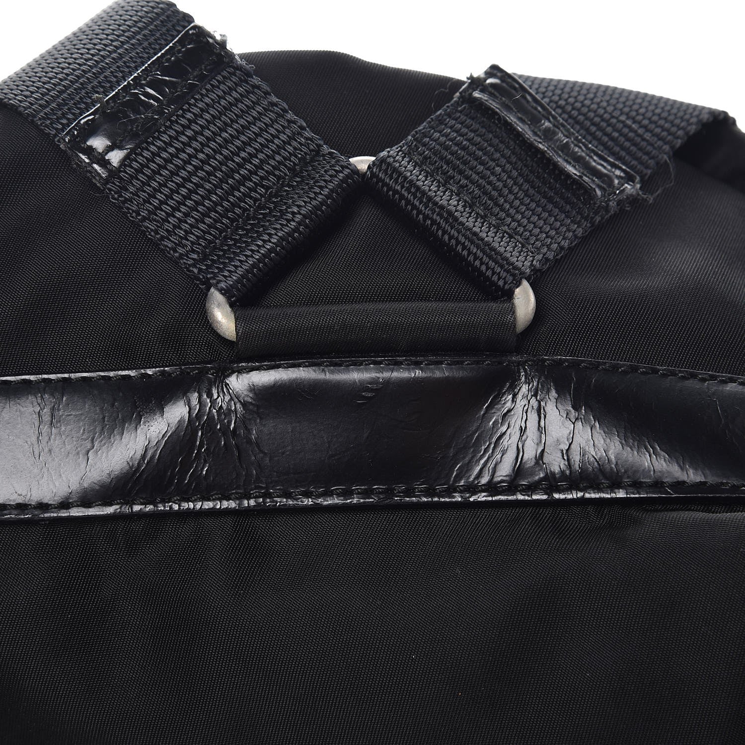 Prada Tessuto Nylon Small Backpack Black 7 of 11