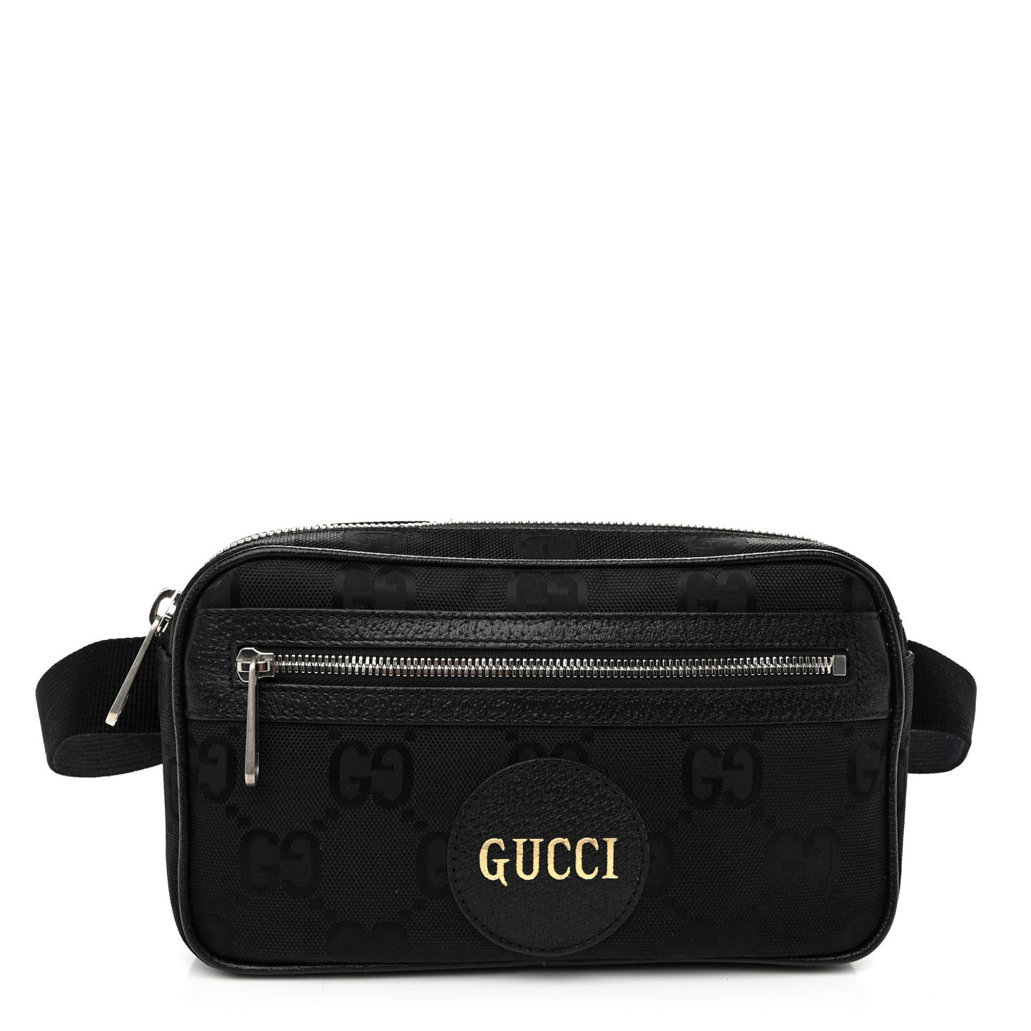 Econyl Nylon Monogram Off The Grid Belt Bag Black
