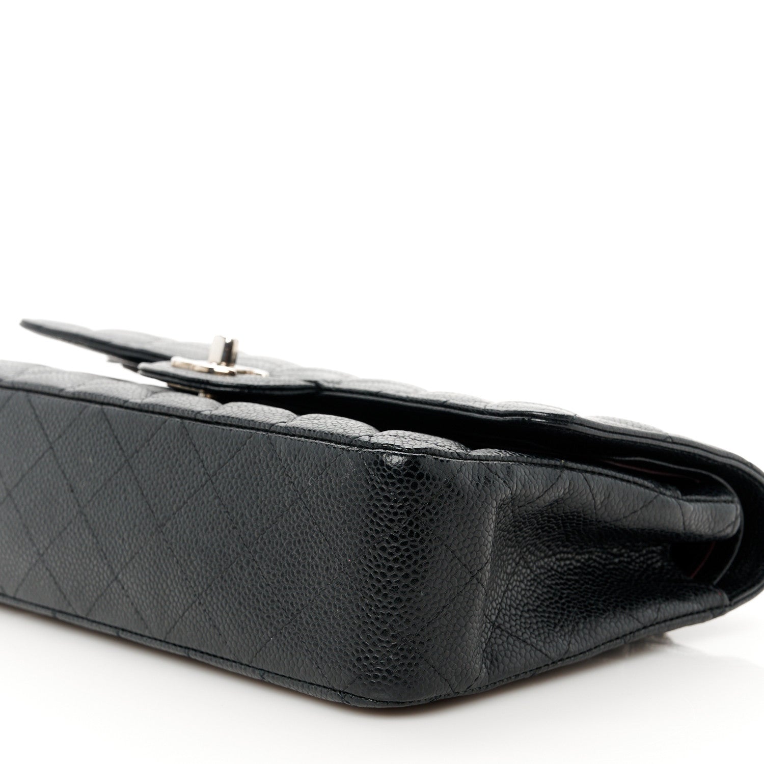 Chanel Caviar Quilted Medium Double Flap Black 11 of 11