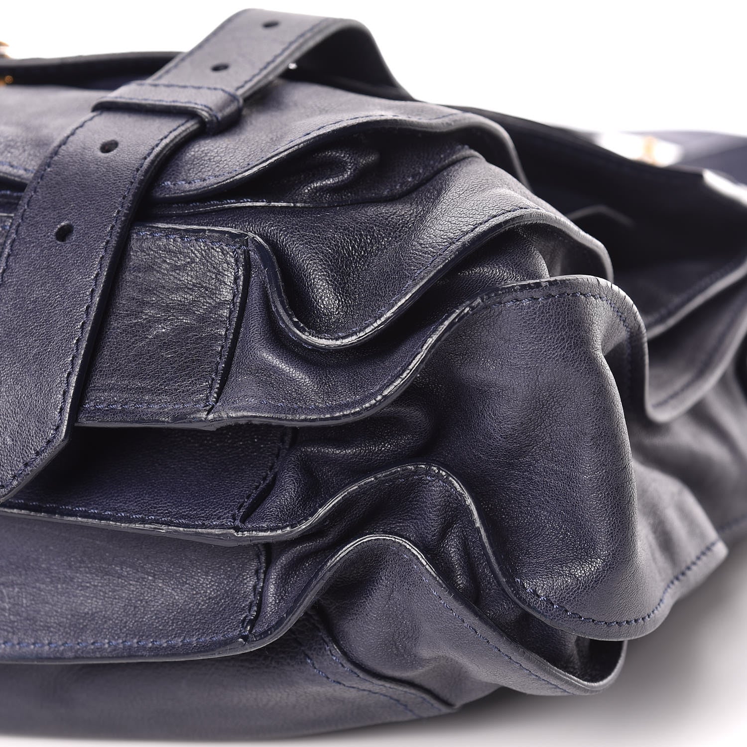 Proenza Schouler Lambskin PS1 Extra Large Satchel Midnight 6 of 22