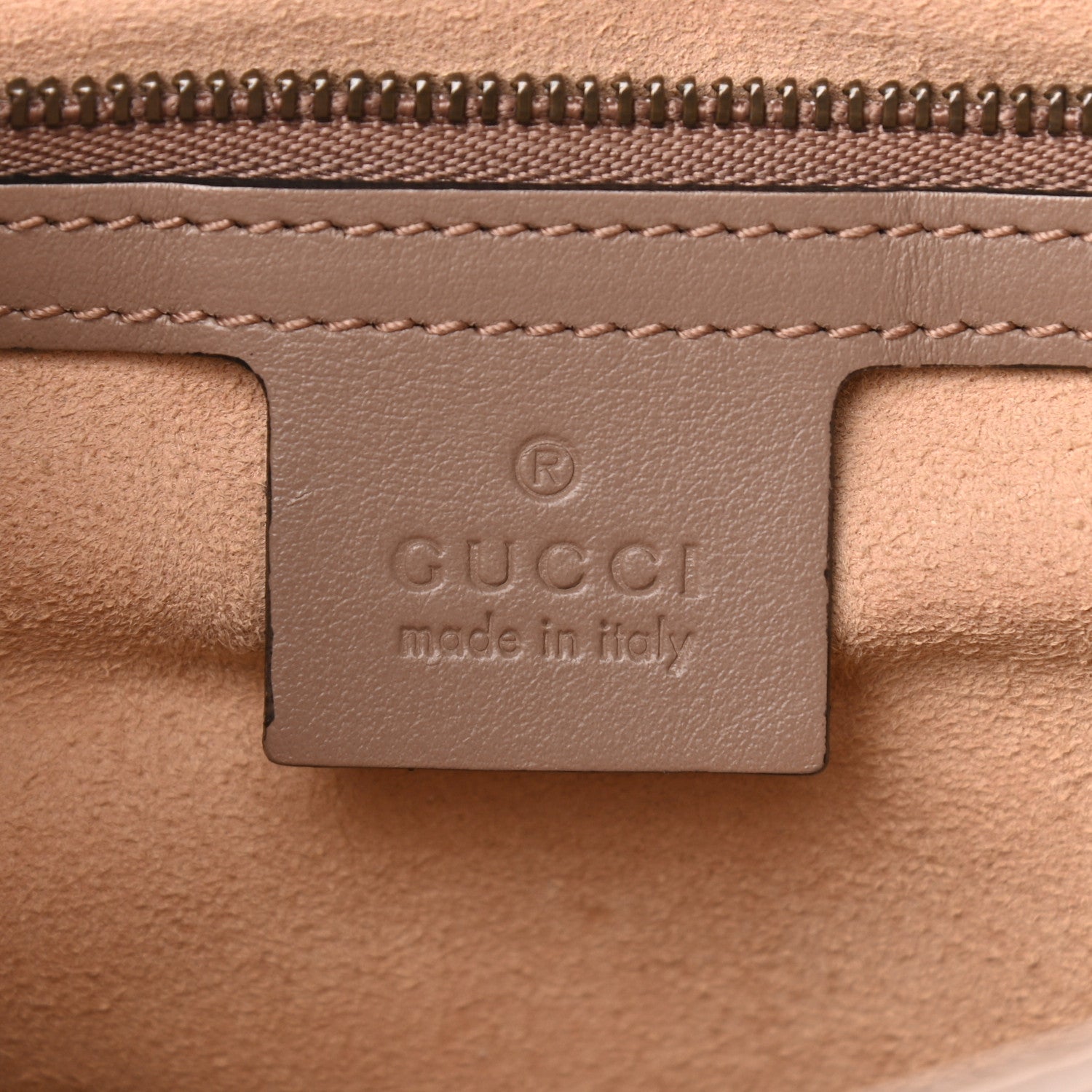 Gucci Calfskin Matelasse Medium GG Marmont Shoulder Bag Porcelain Rose 6 of 11