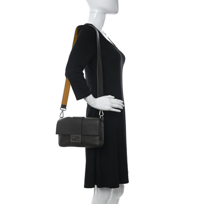 Fendi Calfskin Romano Selleria Belt Baguette Bag Ebano 2 of 11