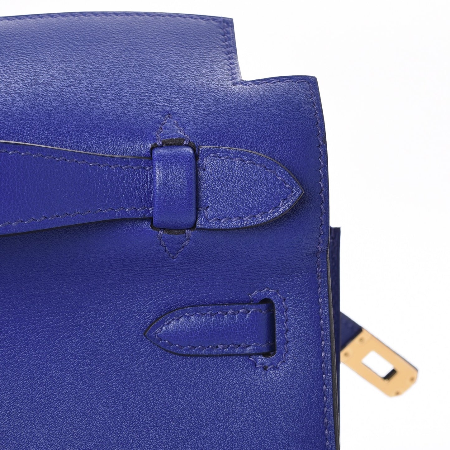 Swift Kelly Pochette Clutch Bleu Electrique