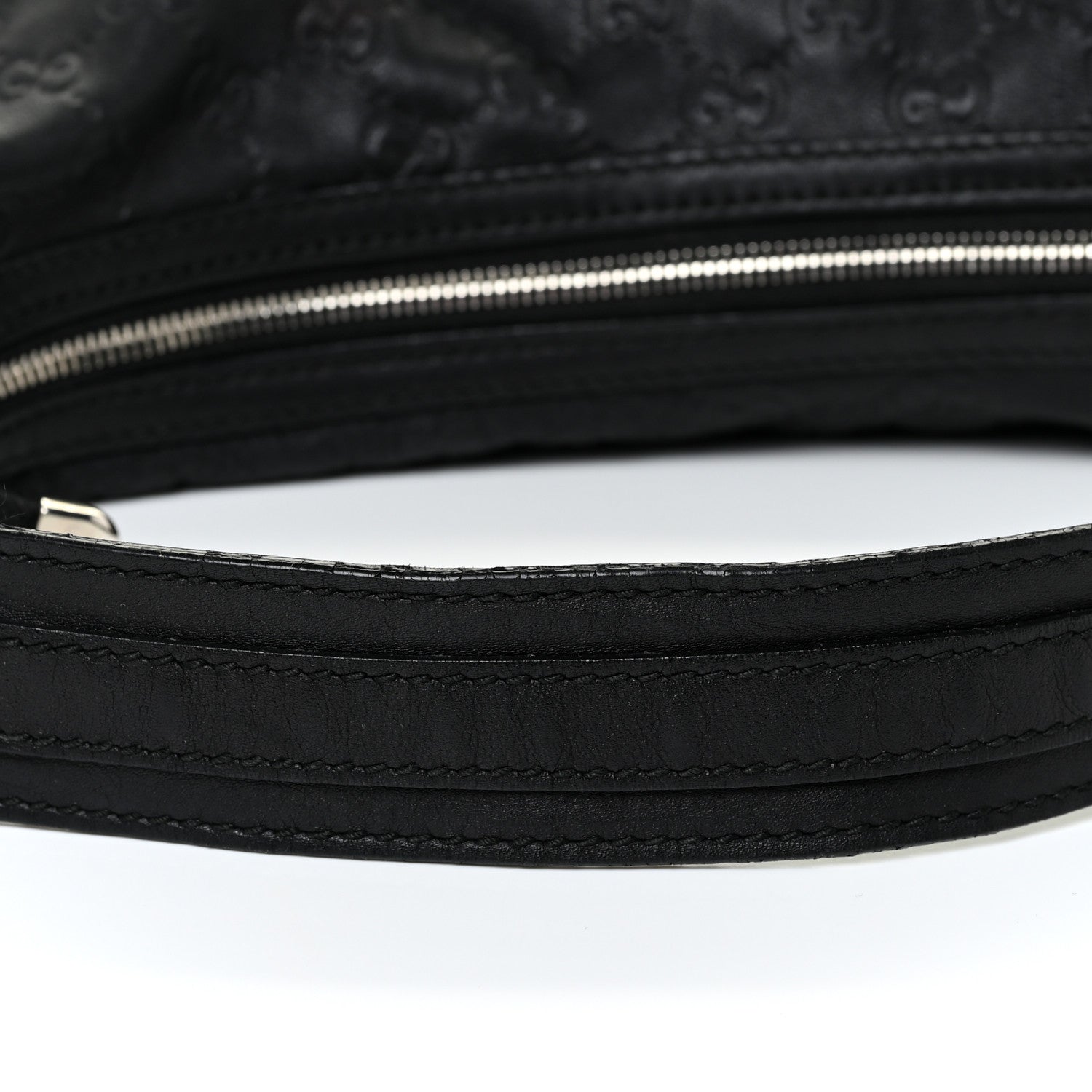 Gucci Guccissima Large GG Twins Hobo Black 23 of 23