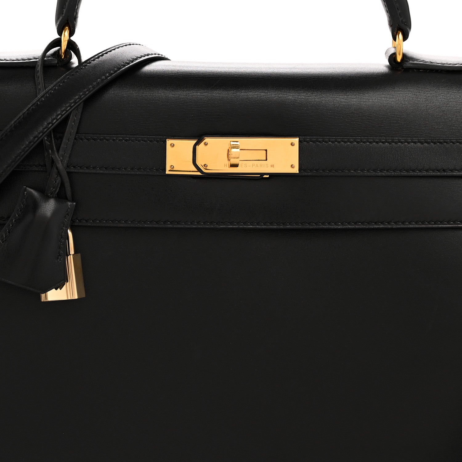 Hermes Box Kelly Sellier 35 Black 8 of 15