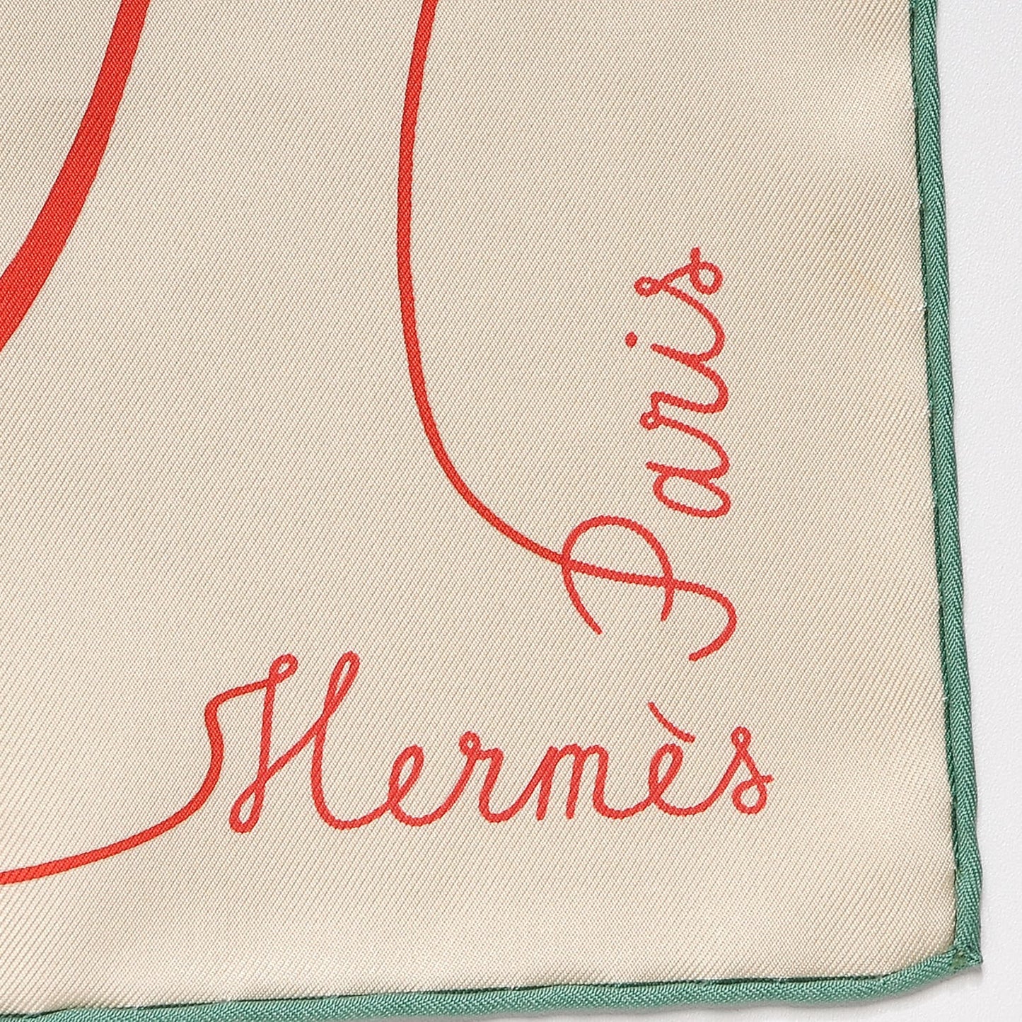 Silk Faune Lettree Scarf 90