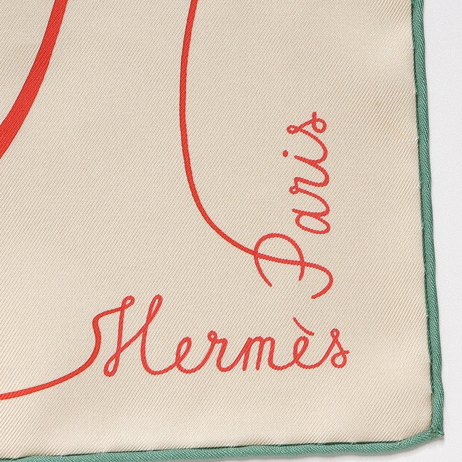 Hermes Silk Faune Lettree Scarf 90 6 of 8