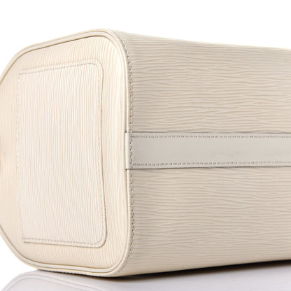 Louis Vuitton Epi Speedy 25 Ivory 7 of 9