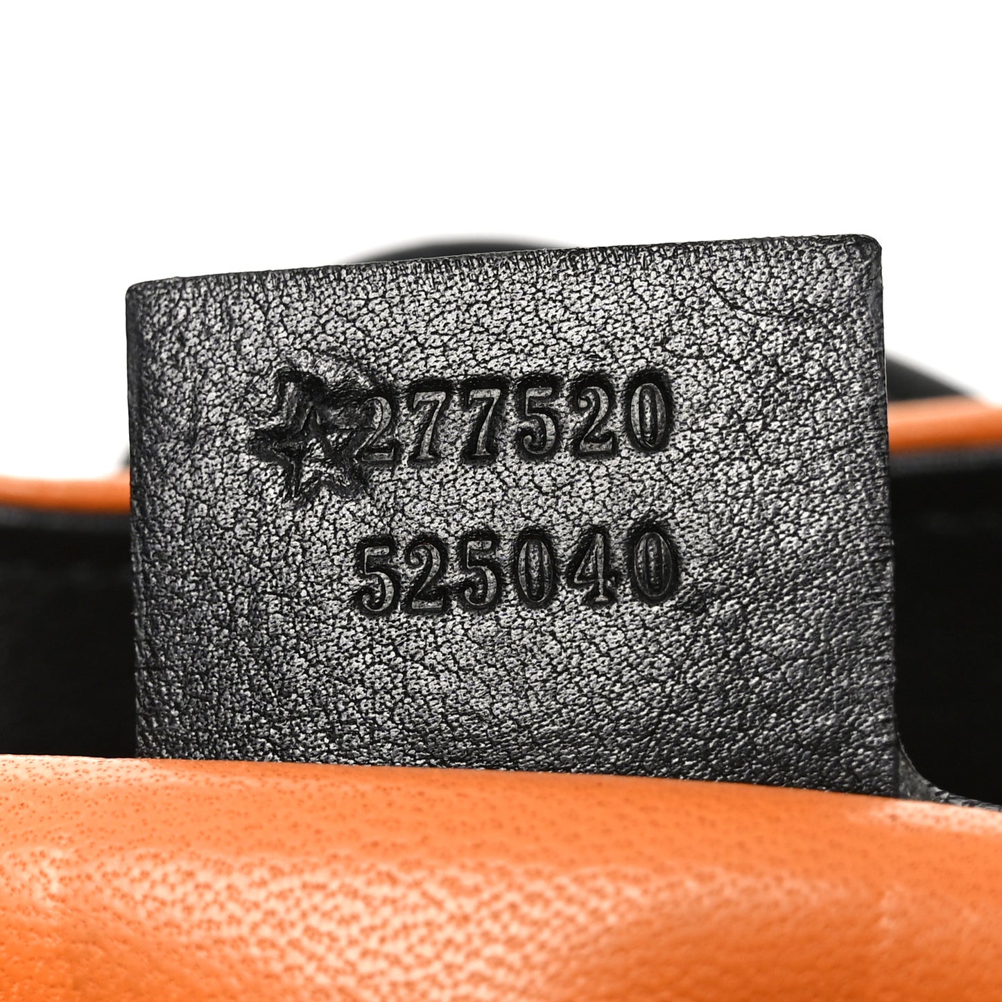 Nubuck Medium New Jackie Shoulder Bag Black Orange