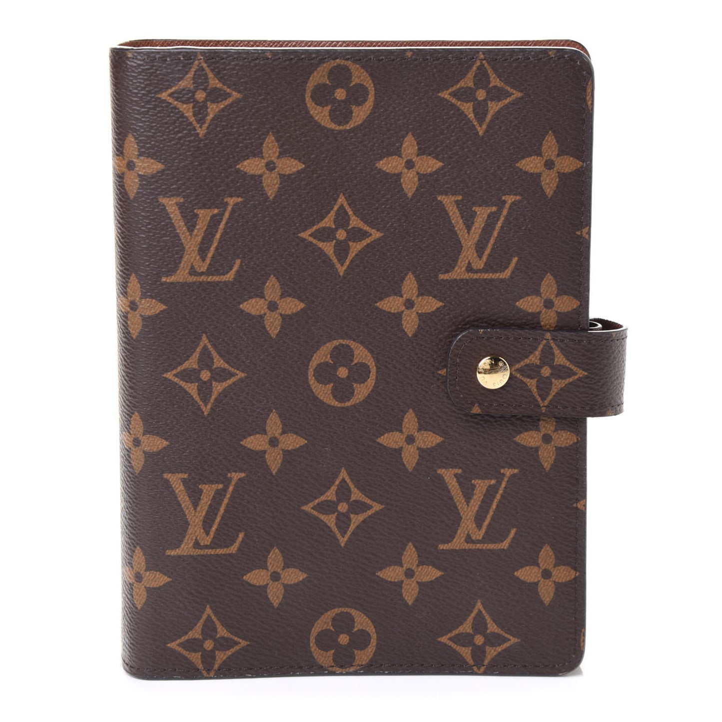 Monogram Medium Ring Agenda Cover