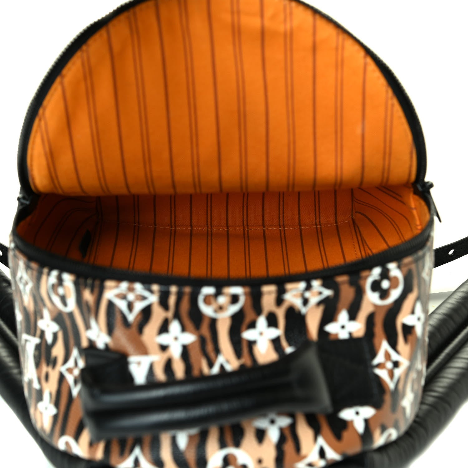 Louis Vuitton Monogram Giant Jungle Palm Springs Backpack PM Black 4 of 5