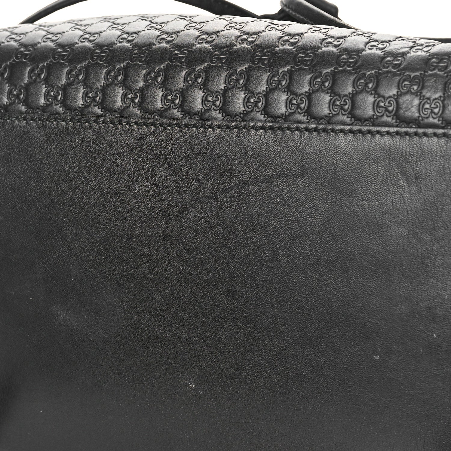 Gucci Microguccissima Drawstring Backpack Black 10 of 15
